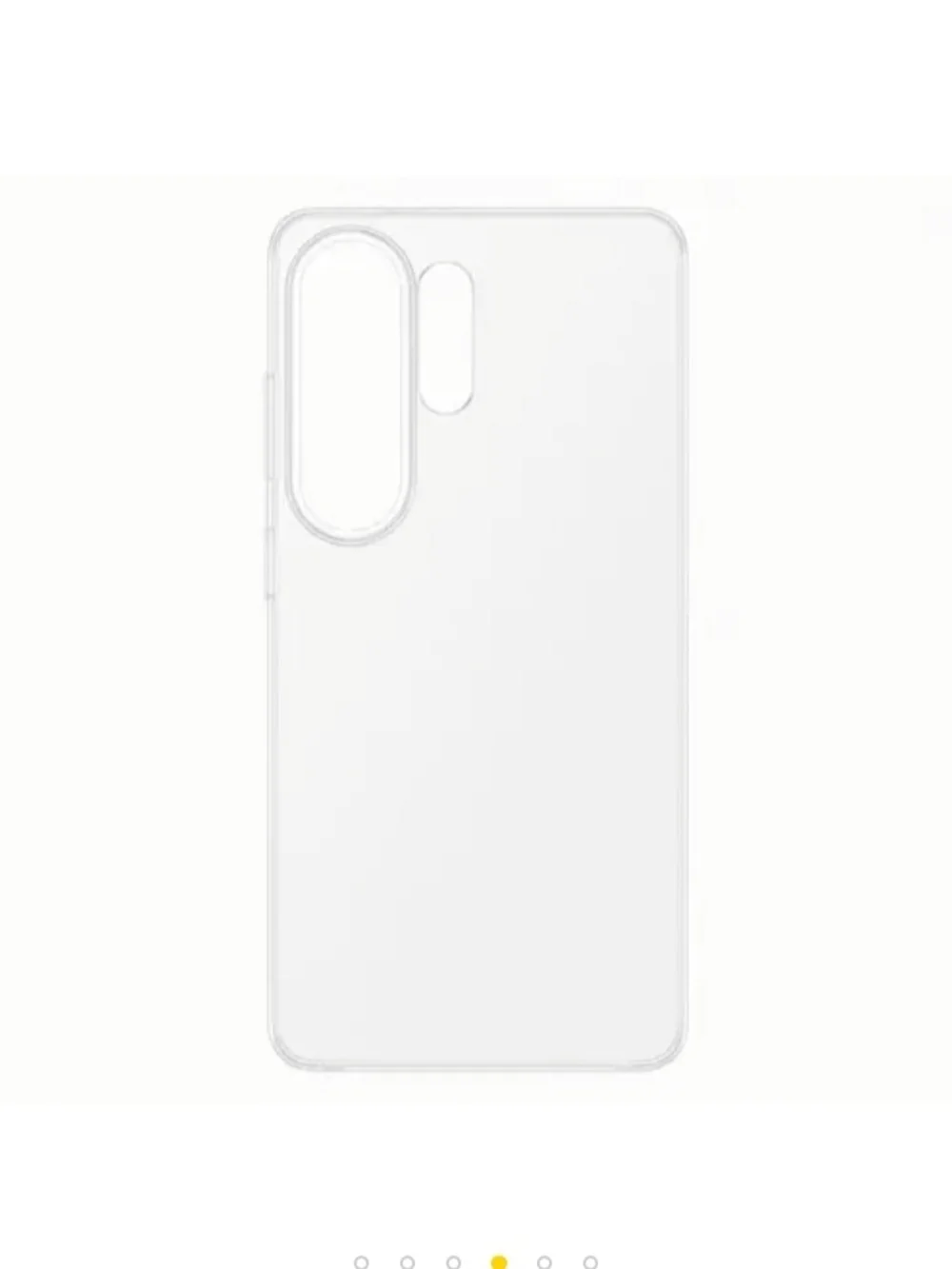 Samsung Clear Transparent Slim Phone Case - Crystal Clear